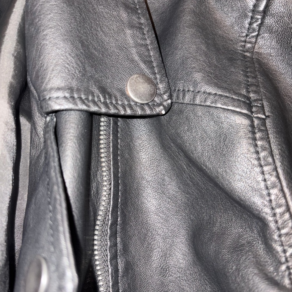 Universal Thread Black Leather Jacket - image 3